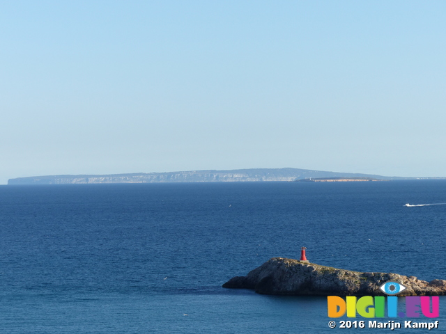 FZ027367 View from Ibiza town walls to Formentera